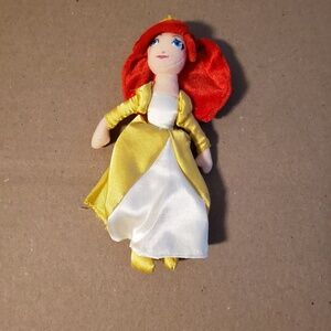 3/$15 Disney The Little Mermaid Ariel Yellow Dress Doll Official Authentic